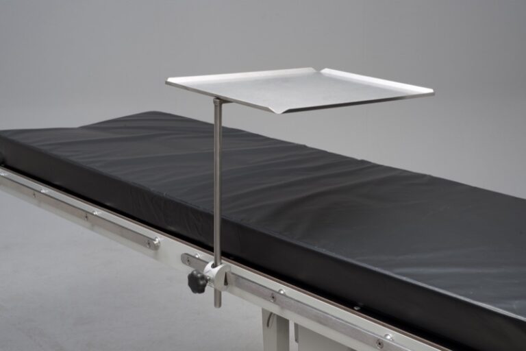 Instrumententafel RVS, voor aan behandeltafel