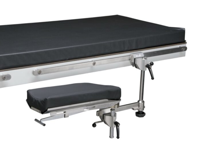 Hoekige accessoirerail, met klem