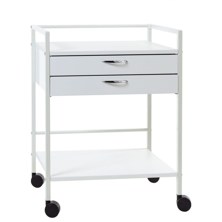 Instrumenten trolley, 2 laden boven