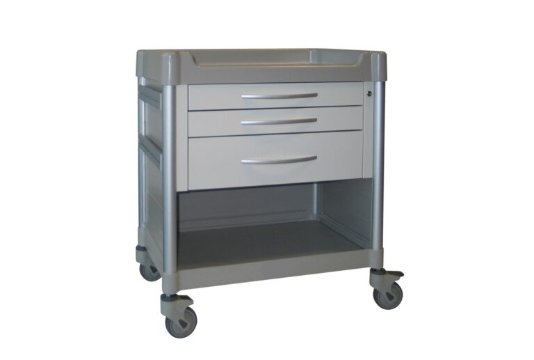 Instrumenten trolley, 3 lades